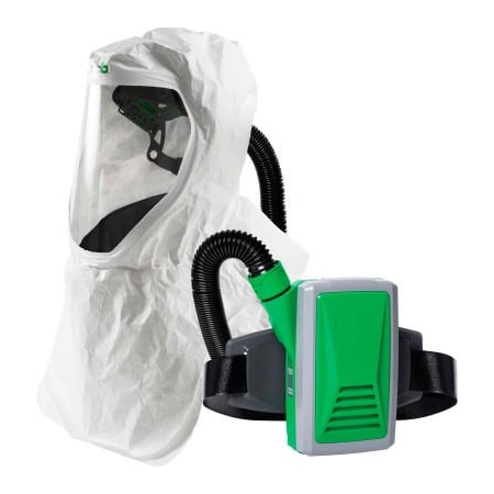 Gvs-Rpb RPB T200, Head Harness, Tychem 4000 Full Hood w/Sealed Seam, HX5 PAPR 17-0031